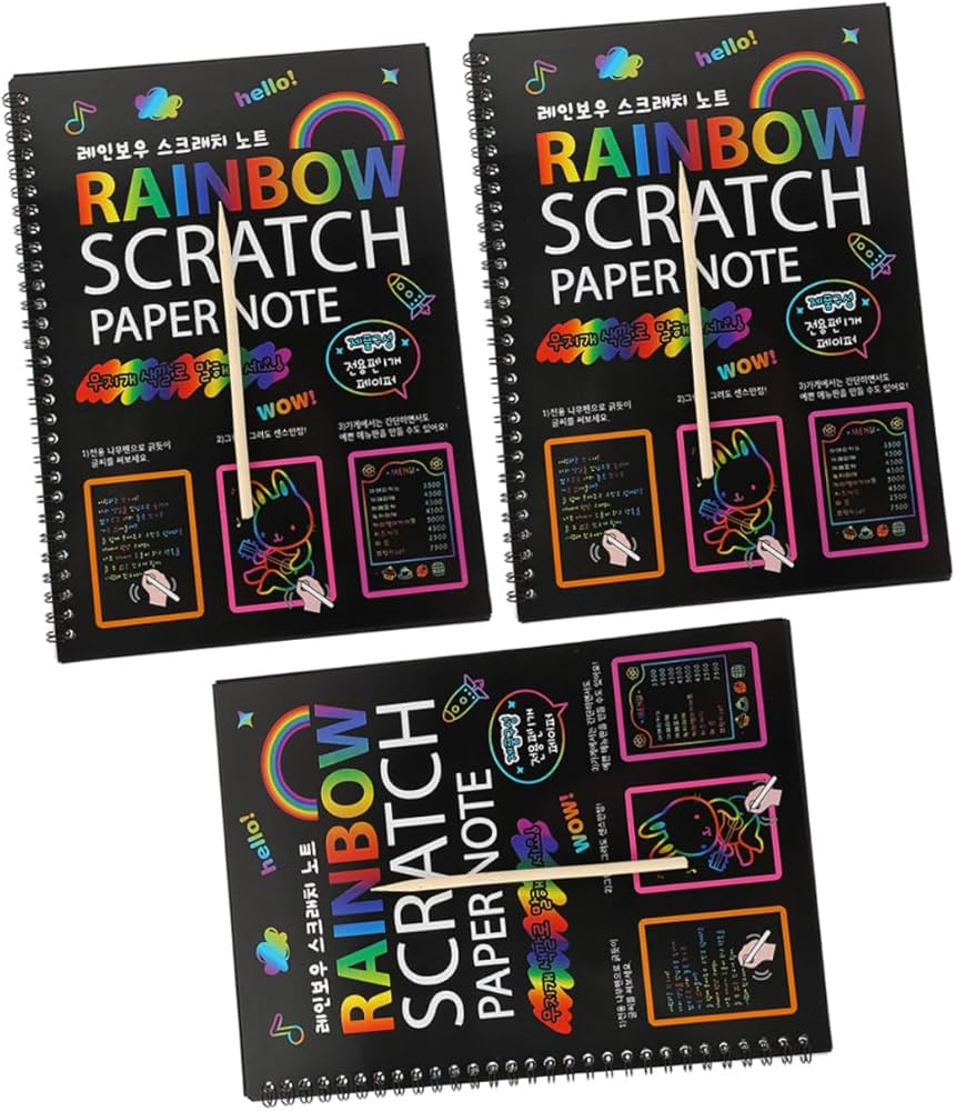 Scratch Art Book