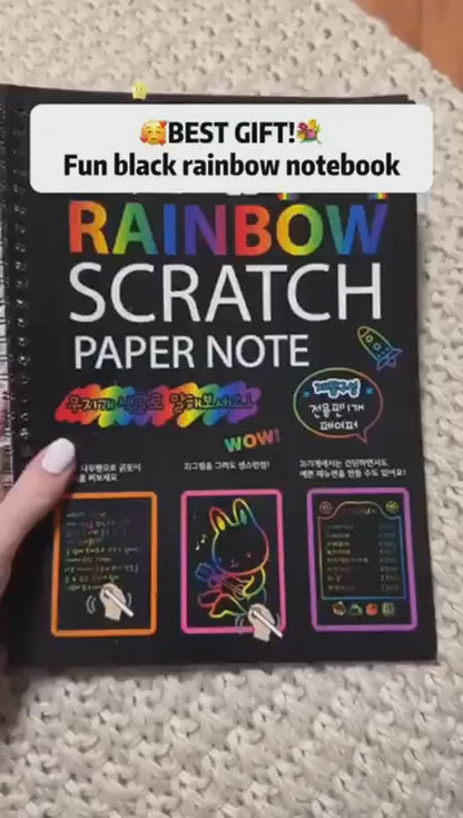 Scratch Art Book