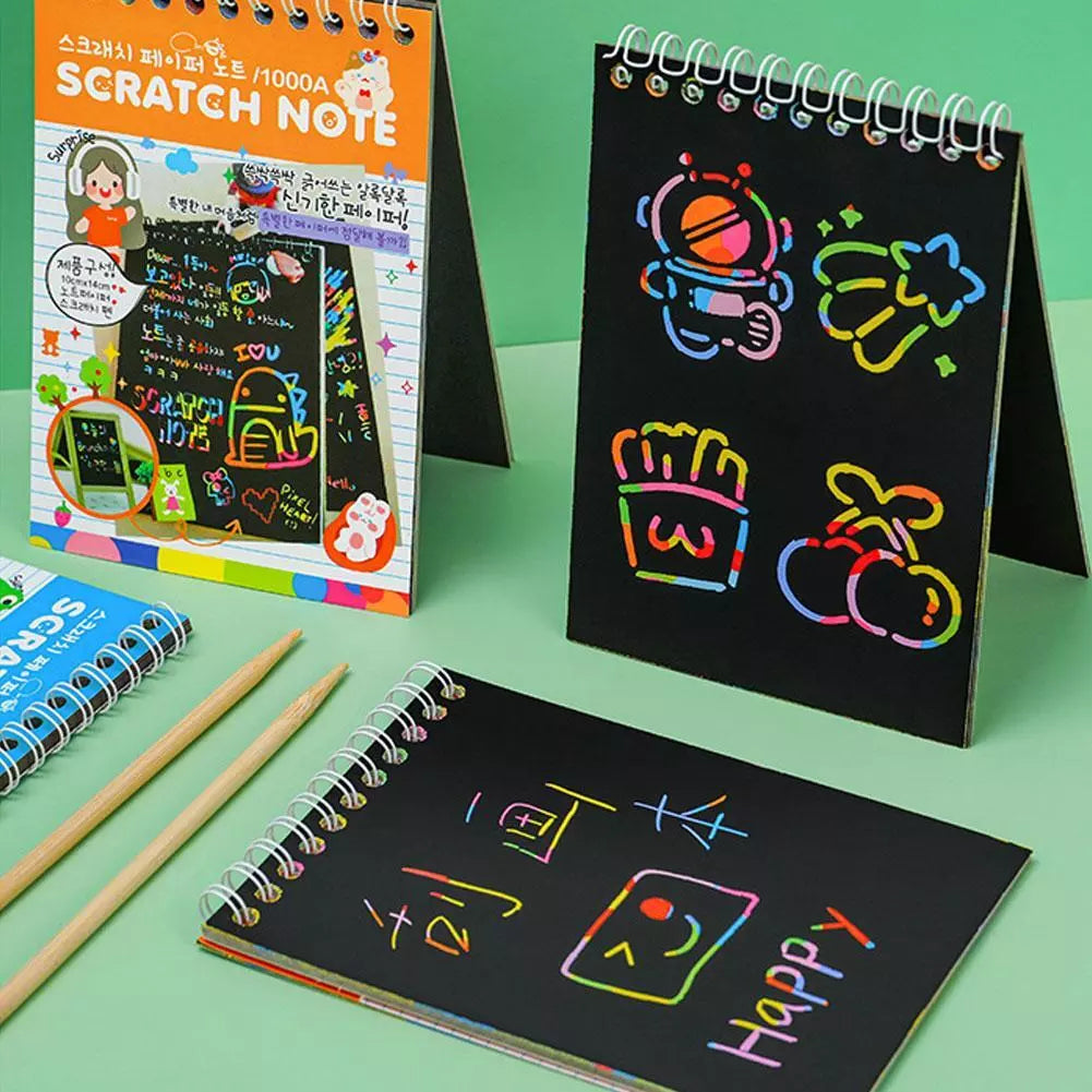 Scratch Art Notebook