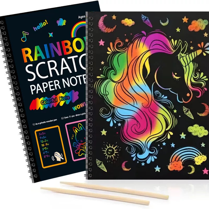 Scratch Art Book